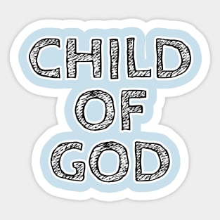 Child of God - Onesies for Babies - Onesie Design Sticker